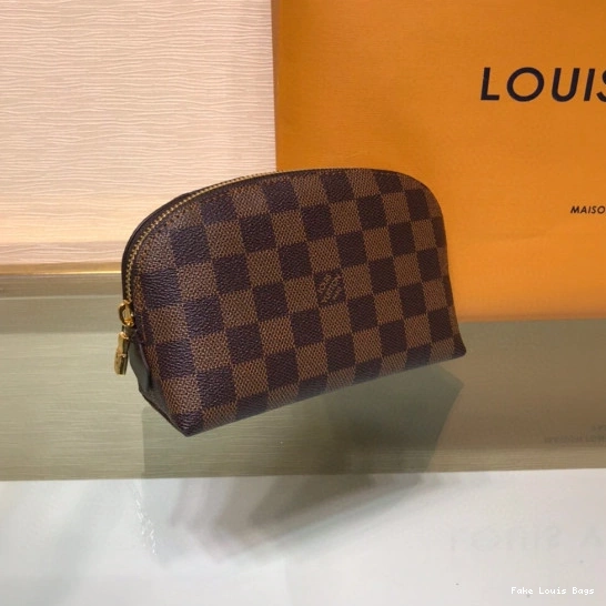 Fake Louis Bags VUITTON POUCH COSMETIC LOUIS 0802